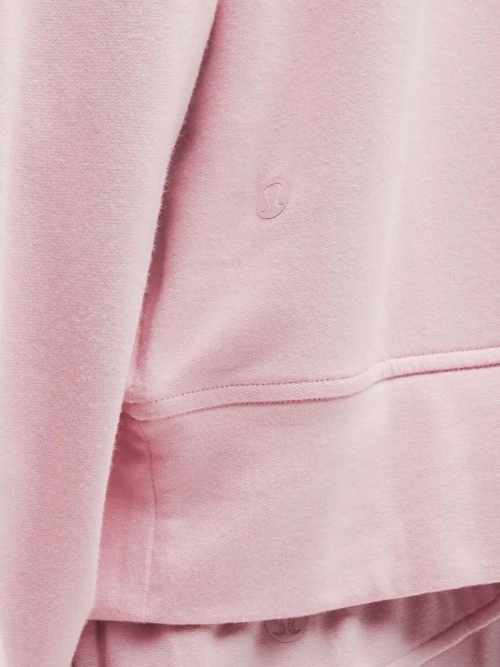 Lululemon BeCalm Scoop-Neck Pullover Pink Haze
